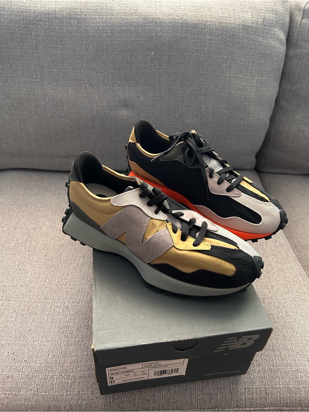 New Balance 327 Golden Poppy style code: MS327PB